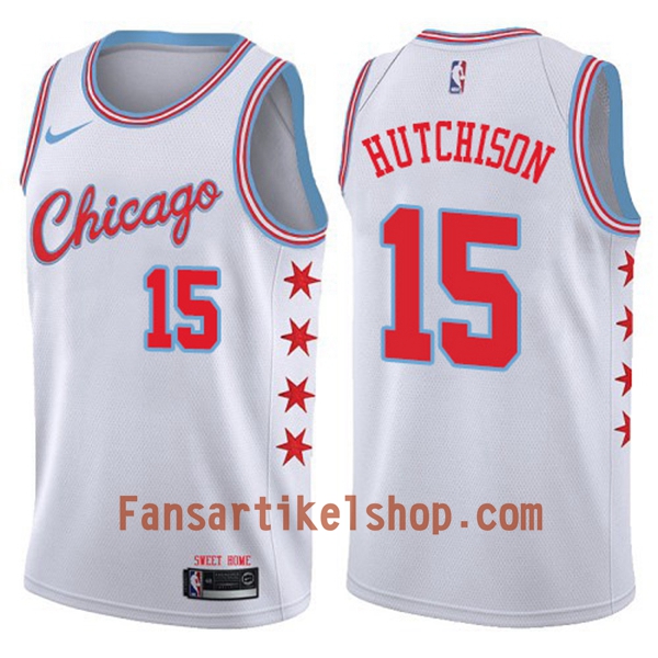NBA Chicago Bulls Trikot Chandler Hutchison 15 Nike City Edition Swingman - Herren NBA Chicago Bulls Trikot Chandler Hutchison 15 Nike City Edition Swingman - Herren